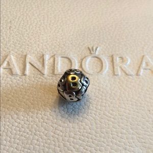 Authentic Pandora “B” Initial Charm